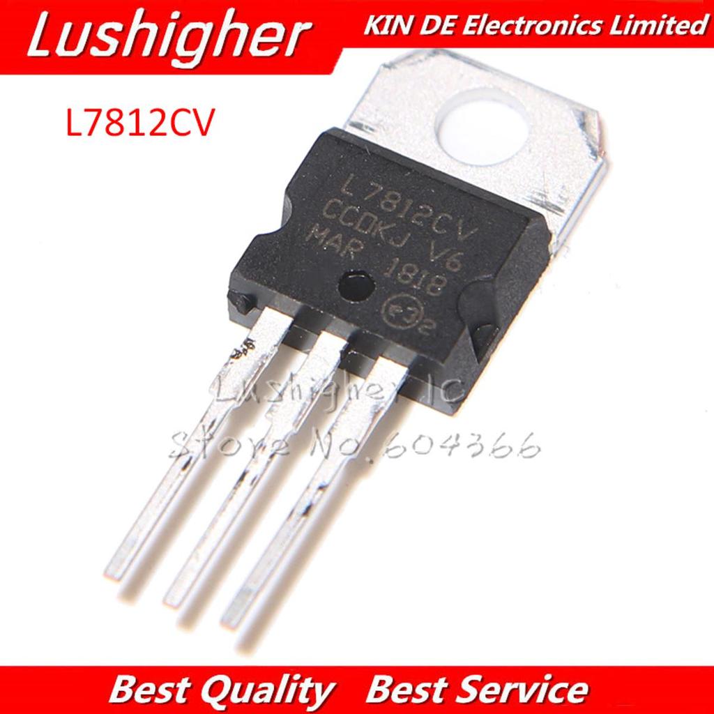 20 chiếc L7812CV TO220 L7812 7812 TO-220 IC gốc mới