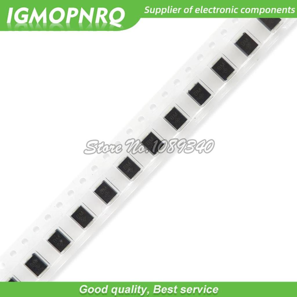 20 Cái / lốc SMD TVS Diode SMBJ15CA BM SMBJ15CA-E3 / 52 600W 15V ức chế thoáng qua hai chiều SMB DO-