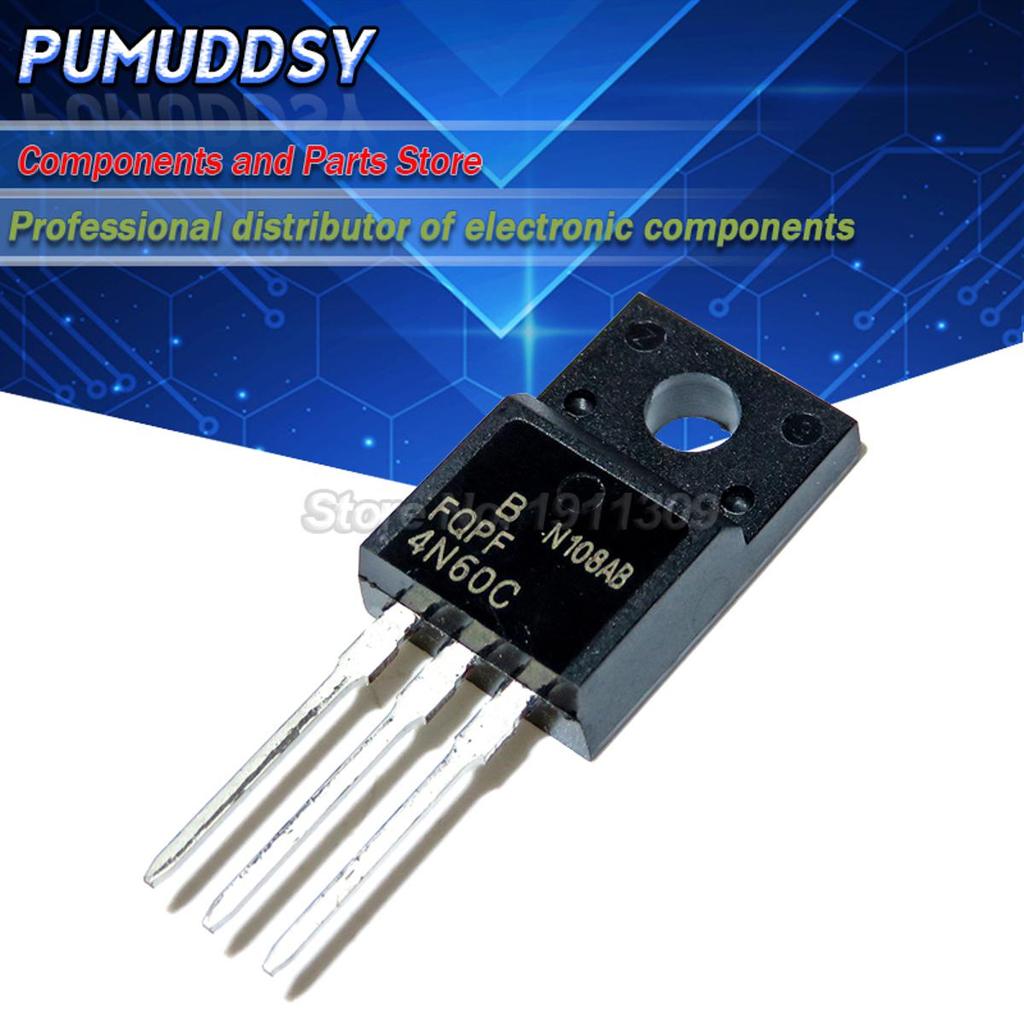 10 FQPF4N60C TO-220 4N60C 4N60 TO220 IC