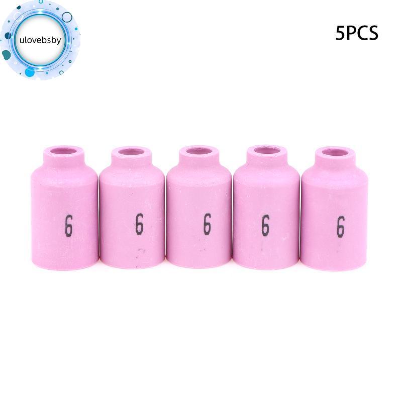 Ulovebsby 42mm 54N14 54N15 54N16 54N17 54N18 Vòi phun gốm Alumina cho TIG WP17 18 26 Phụ kiện đèn pi