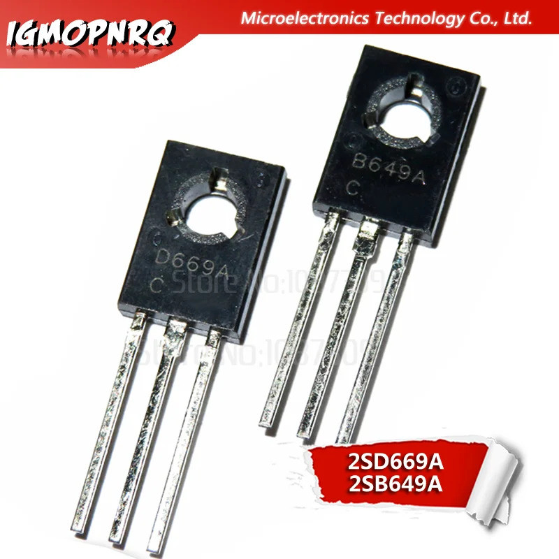 20 CÁI B649A D669A 2SB649A 2SD669A (10 CÁI * B649A + 10 CÁI * D669A) ống tăng cường khuếch đại âm th