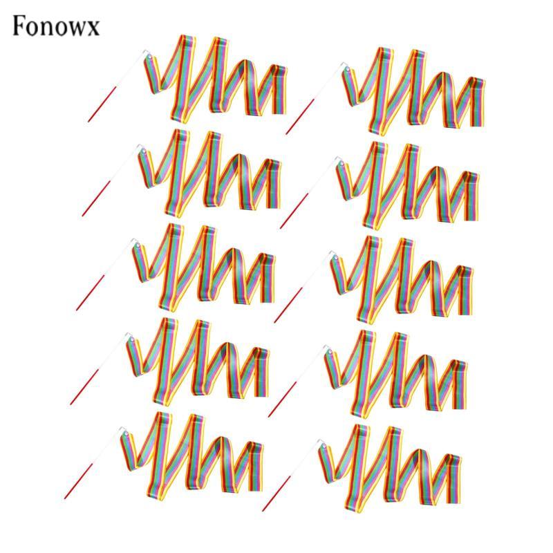 Que Ribbon Nylon cho Múa và Thể Dục Nhịp Điệu - Đạo cụ Luyện Tập và Biểu Diễn