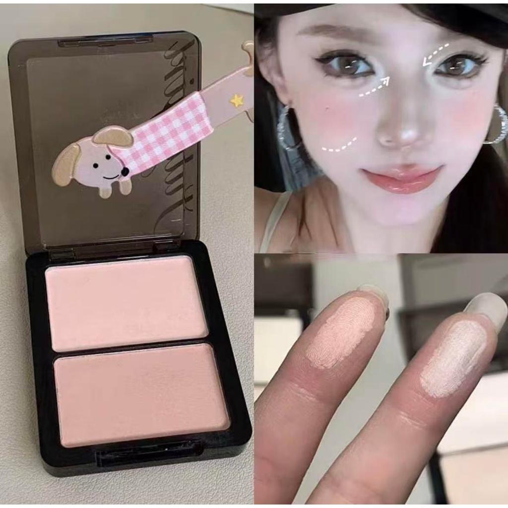 Bảng highlight phối kép, highlight lớp mờ lì, bảng tích hợp làm sáng mũi, highlight và tạo khối bóng