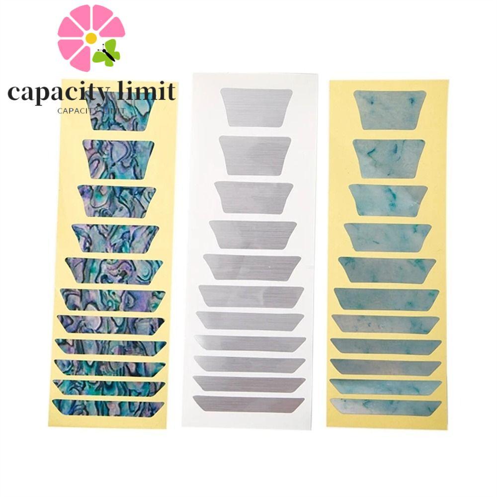 NĂNG LƯỢNG GIỚI HẠN Cross Inlay Đề Can Bass Guitar Inlay Sticker 22 Phong Cách Nhạc Cụ Siêu Mỏng Aco