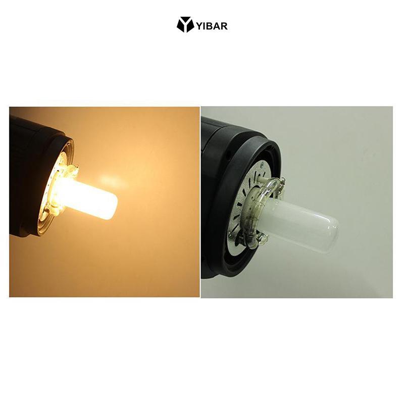 YIBAR 150W 250W E27 Đèn Mô Hình Bóng Đèn Chiếu Sáng Cho Studio Flash DE300 DE400 SK300 SK400 QS600 Q
