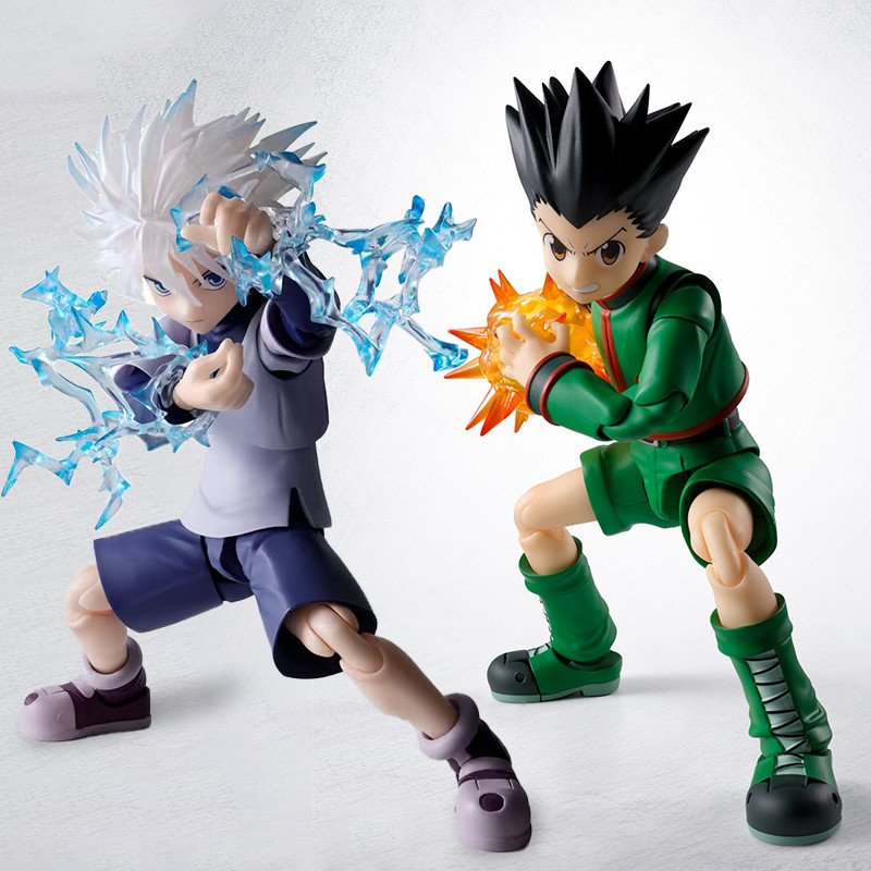 Hunter X Hunter SHF GON · FREECSS Killua Zoldyck Nhân Vật Hành Động Mô Hình Trang Trí Đồ Chơi Quà Tặ