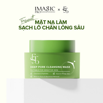 Imagic Mặt nạ chăm sóc da Mặt nạ làm sạch lỗ chân lông sâu Loại bỏ đầu đen Dưỡng ẩm