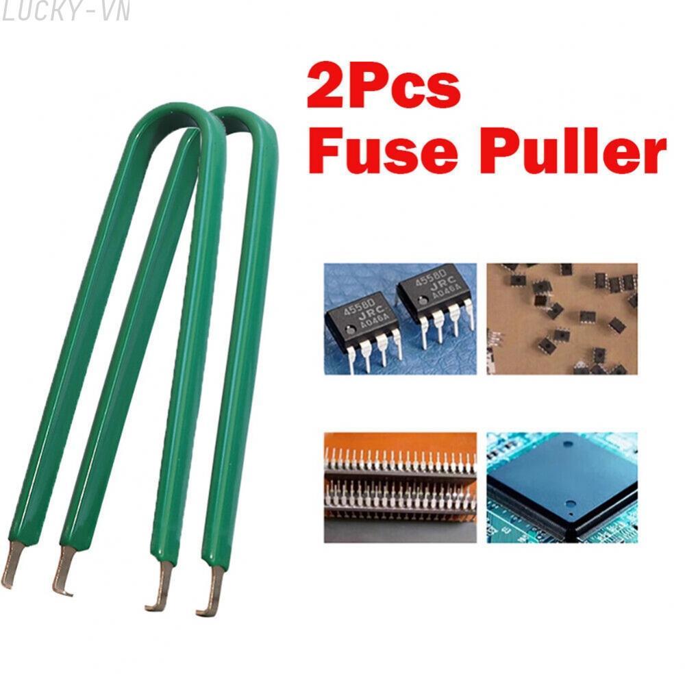 2Pcs Auto Fuse Pullers Fuse Extraction/Tool Car Fuse Fetch Clip Fuse/Removal Kit
