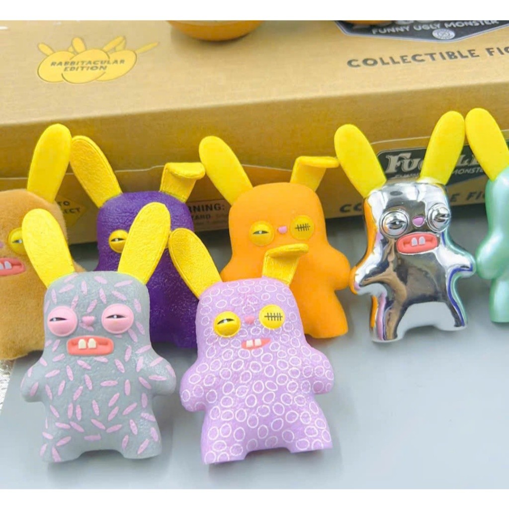 [Blind Box - Mô hình Mini Fuggler - Trứng Thỏ Phục Sinh - Easter Bunny