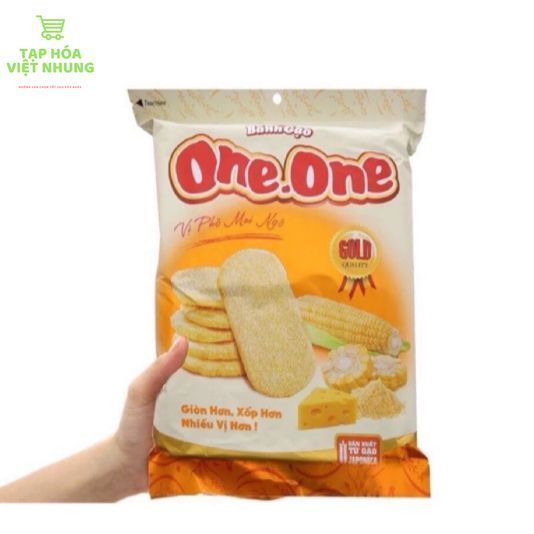 Bánh gạo mặn One One vị phô mai Ngô,vị ngọt,vị bò nướng