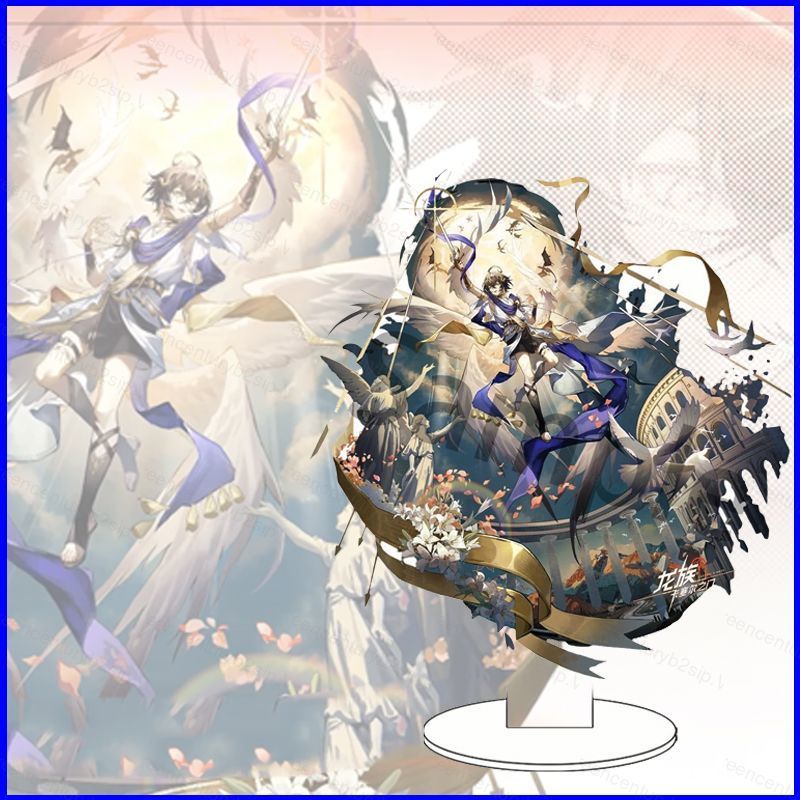 G2P Dragon Raja Đứng Tấm Acrylic Tấm Đứng Ký Anime Để Bàn Trang Trí P2G