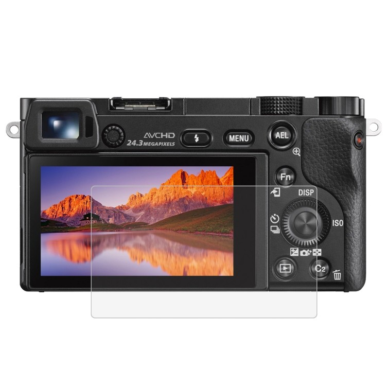 Phim kính cường lực PULUZ 2.5D 9H được chào đón nhất cho Sony A6000, Tương thích với Sony A6700 / A6