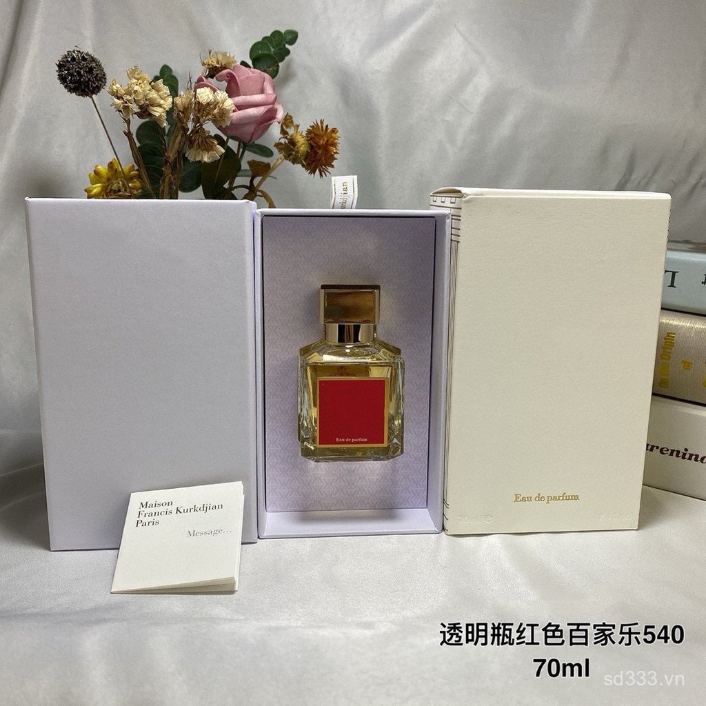 Nước hoa xuyên biên giới Nước hoa Việt Nam Baccarat 540 Red Baccarat Chai đen Gian Crystal Nước hoa 