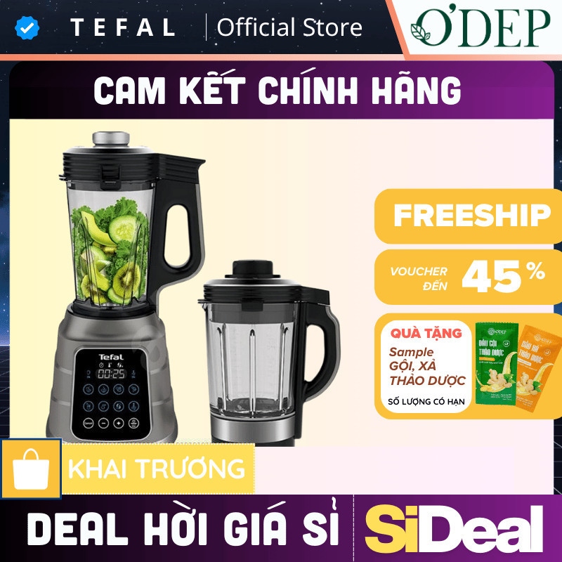 Máy xay sinh tố và làm sữa hạt Tefal Ultra Blend Boost BL985A31 - Chính hãng - SIDEAL SIA