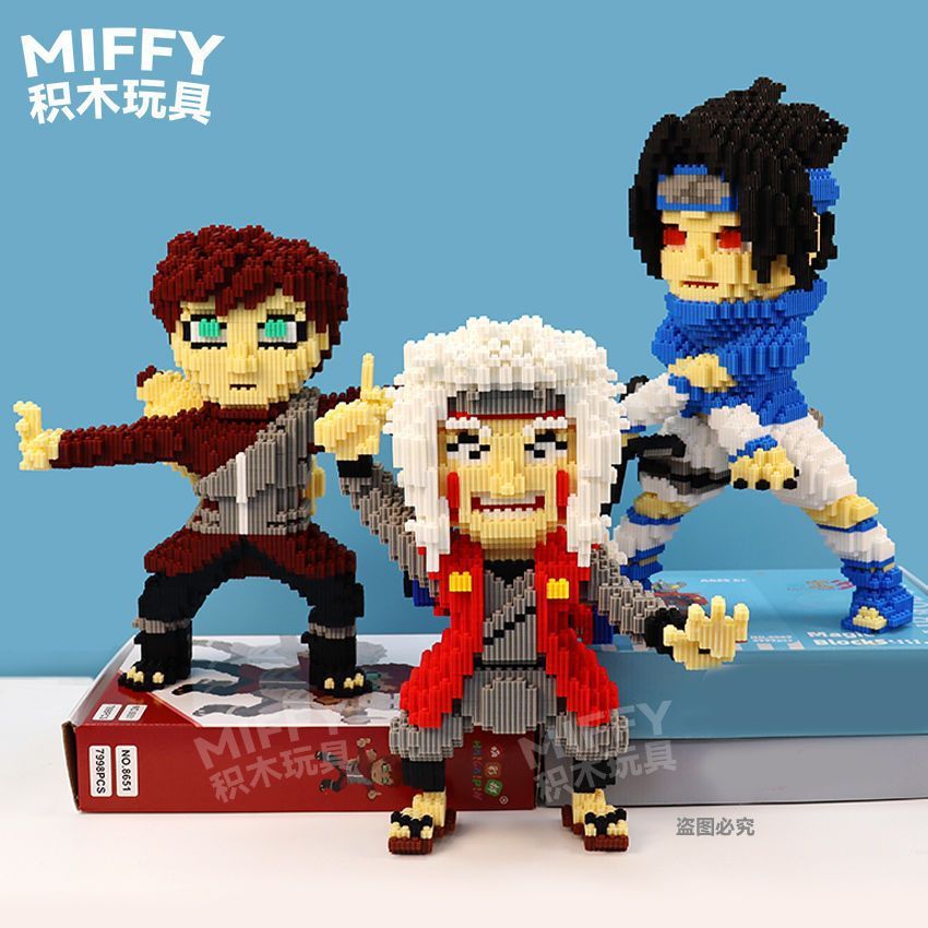 2025 Sản Phẩm Mới Kakashi Shadow Ninja Naruto Tương Thích Đồ Chơi Lego Quà Tặng Sáng Tạo Hạt Mini Lắ