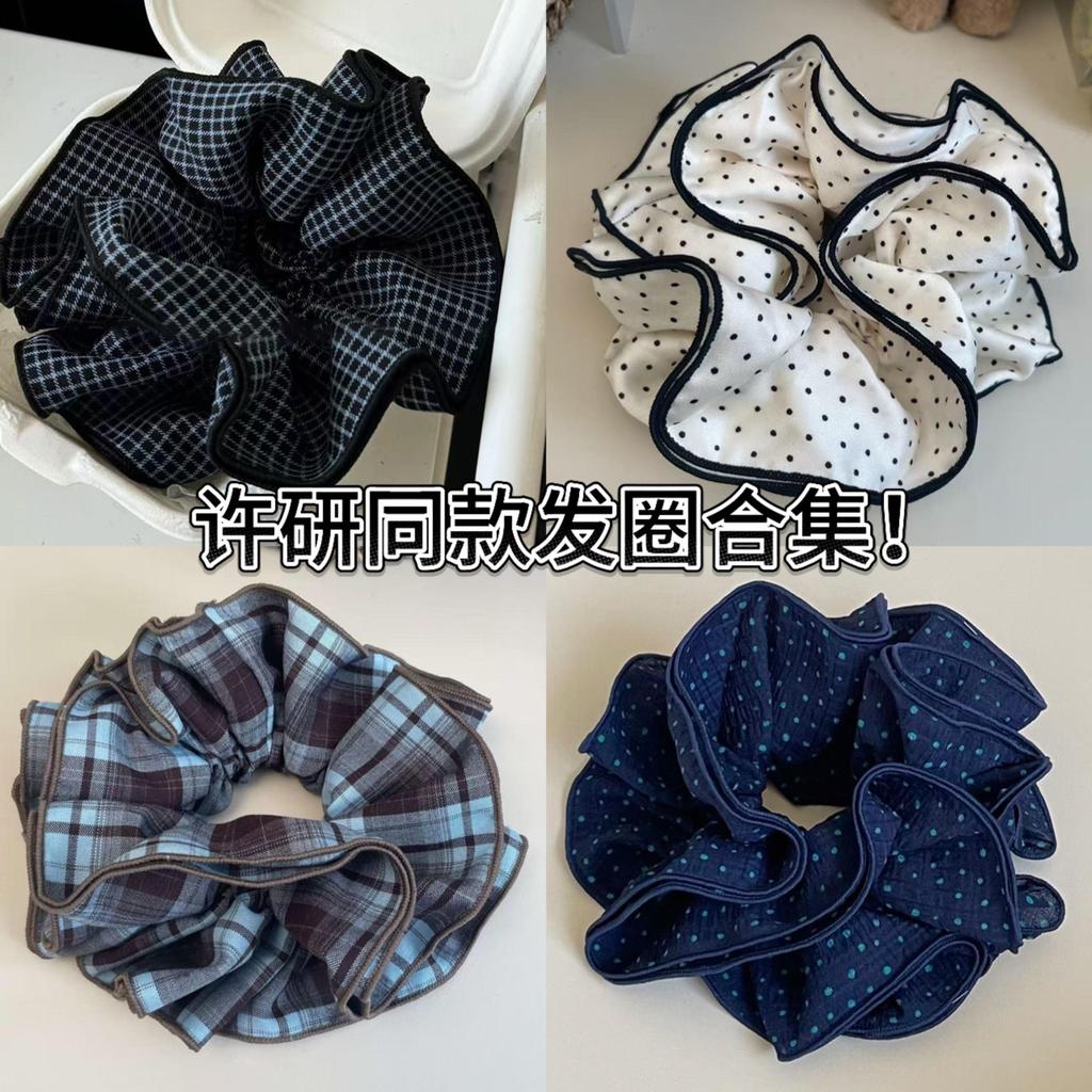 Xu I dazzle ~ Zhao dazzle Vòng tóc ruột lớn bốn lớp Dây tóc bóng Phụ kiện tóc Xu I dazzle ~ Zhao Lus