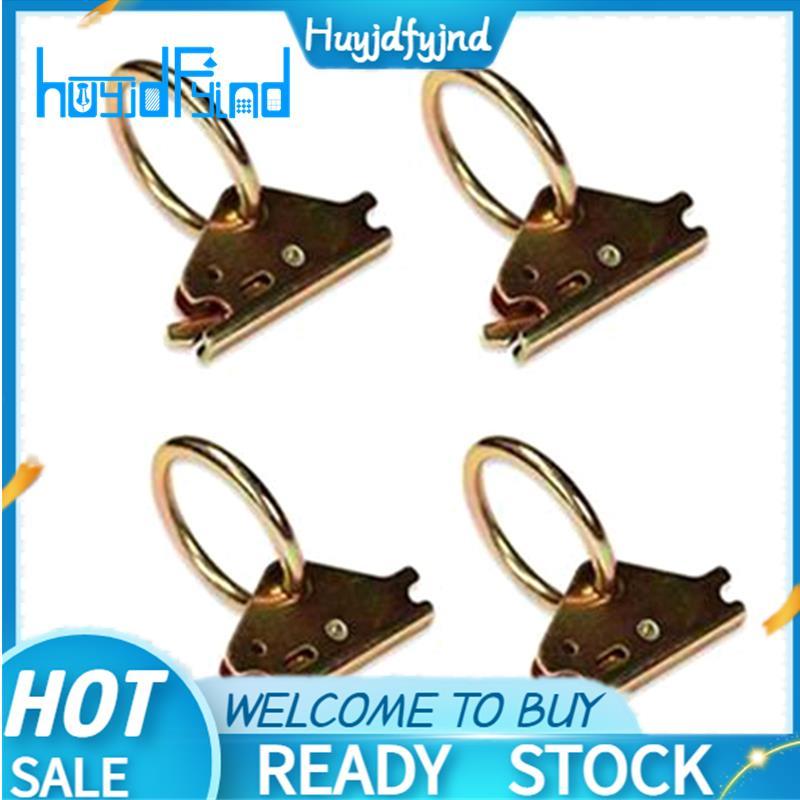 4 Gói Thép E-Track O-Ring Tie-Down Neo cho E-Track Tie-Down Hệ thống Hàng hóa an toàn trong Xe kéo p