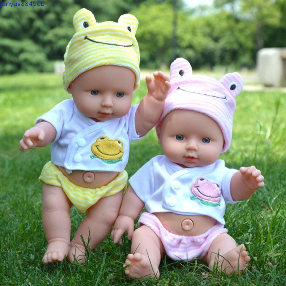 QUIRON Bé Sơ Sinh Búp Bê, Quần Áo Búp Bê Di Động Mô Phỏng Búp Bê Bé, Đồ Chơi Trẻ Em Trang Phục Nhà C