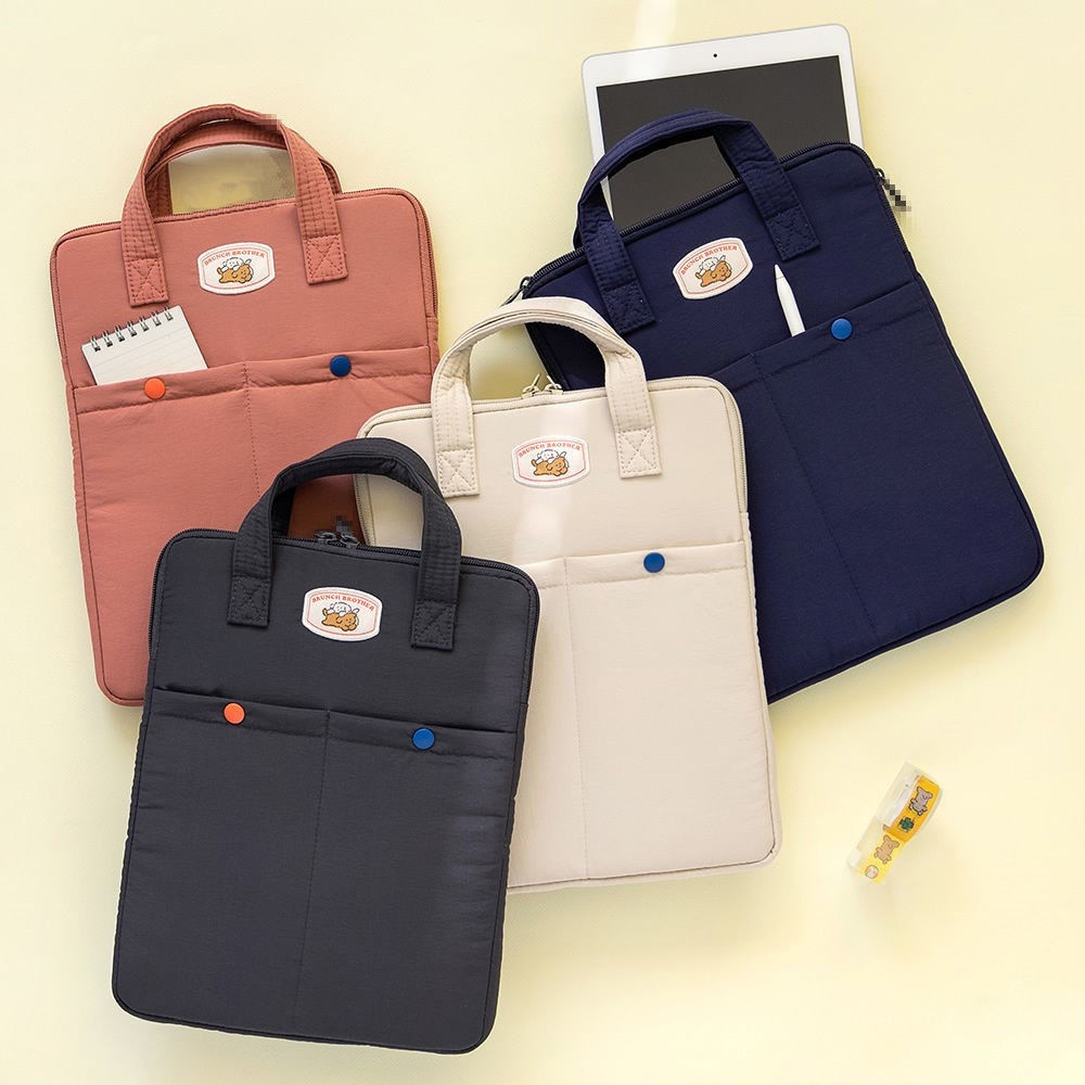 Túi đựng laptop phong cách Hàn Quốc 11 inch Vỏ mềm dễ thương Túi đựng laptop 13 / 14 inch 10 / 11 in