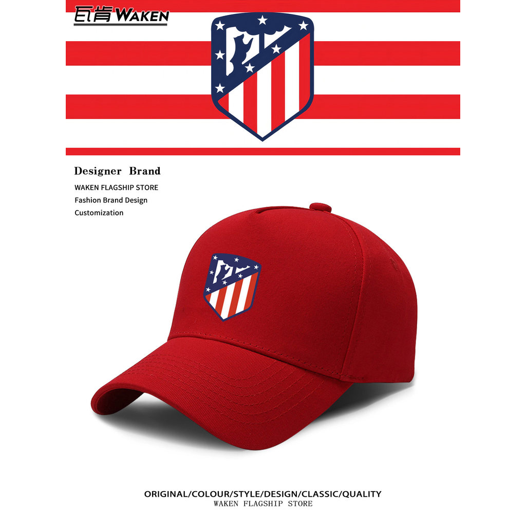 Atletico Madrid, mũ đội bóng chày Atletico Madrid, mũ bóng chày Champions League, mũ trùm đầu, tấm c