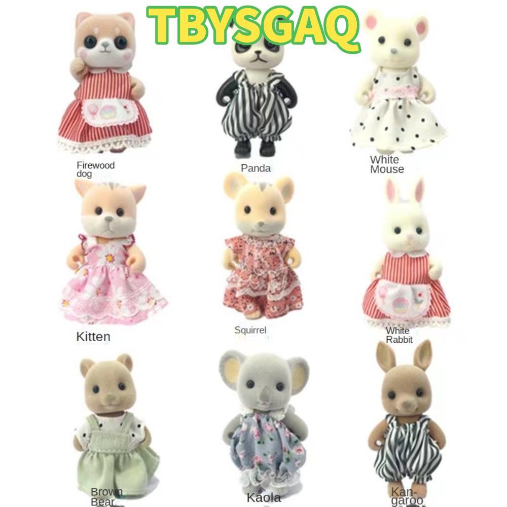 Búp bê Koala sang trọng TWYSGAQ, Búp bê nhồi bông Koala 8cm, Quà tặng hoạt hình Chuột mèo Đồ chơi sa