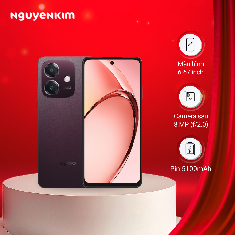 Điện thoại OPPO A3x 4G 6GB/128GB Đỏ (CPH2641)