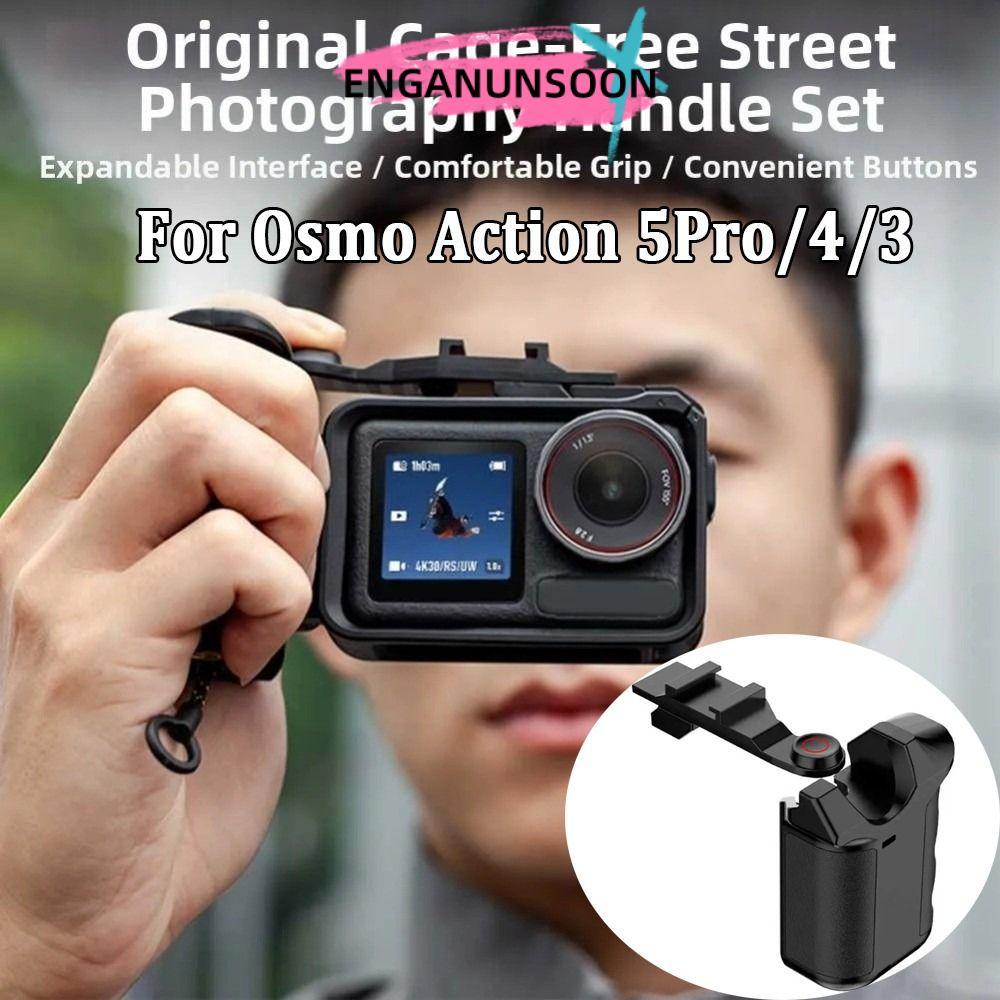 ENGANUNSOON Xplorer Grip Kit Handle, Nút Shutter Release Nhanh Street Grip Holder, Tay cầm máy ảnh b
