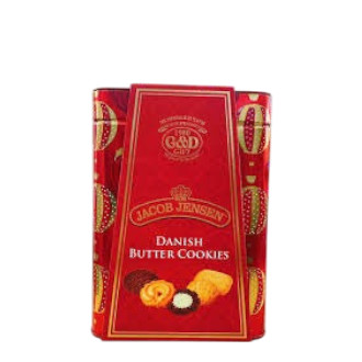 Bánh quy bơ DANISH JACOB JENSEN hộp xách thiếc