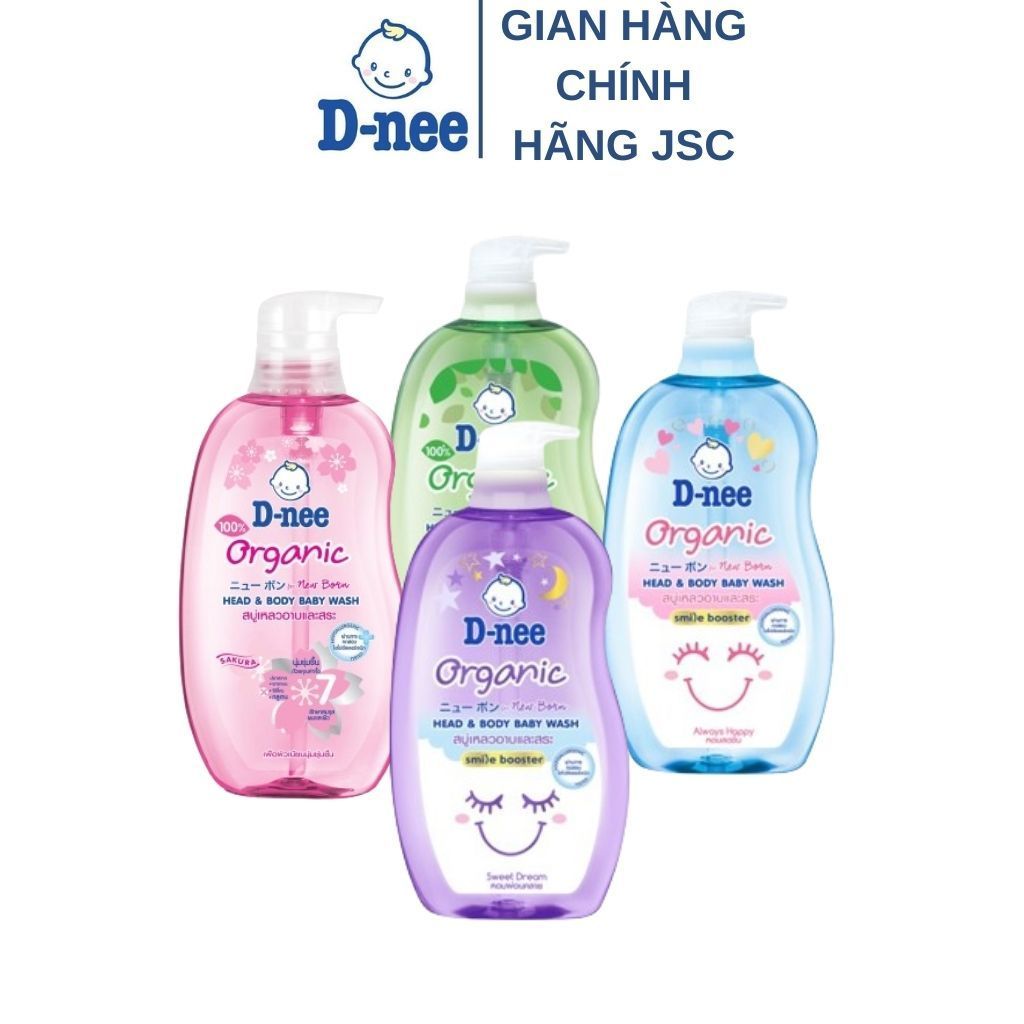 Sữa tắm gội toàn thân Dnee cho bé 200ml/380ml/800ml- Sữa tắm thái an toàn cho bé.. ...
