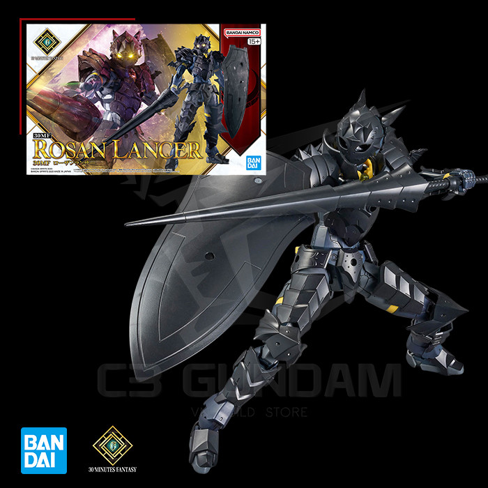 [BANDAI] MÔ HÌNH 30MF 1/144 Rosan Lancer  C3 Gundam & TCG