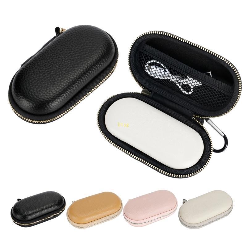PU Leather Protective Case for Air2 Open Ear Headsets Travel Storage Waterproof