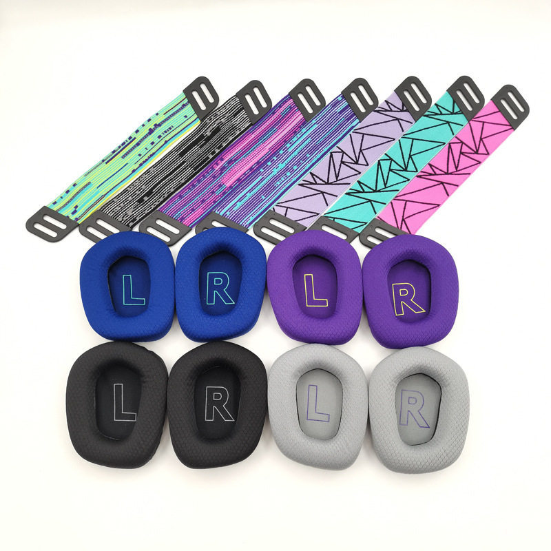 Thích hợp cho Logitech Logitech G733 Vỏ tai nghe G335 Vỏ xốp Earmuffs Beam Head Beam Beam Cushion He