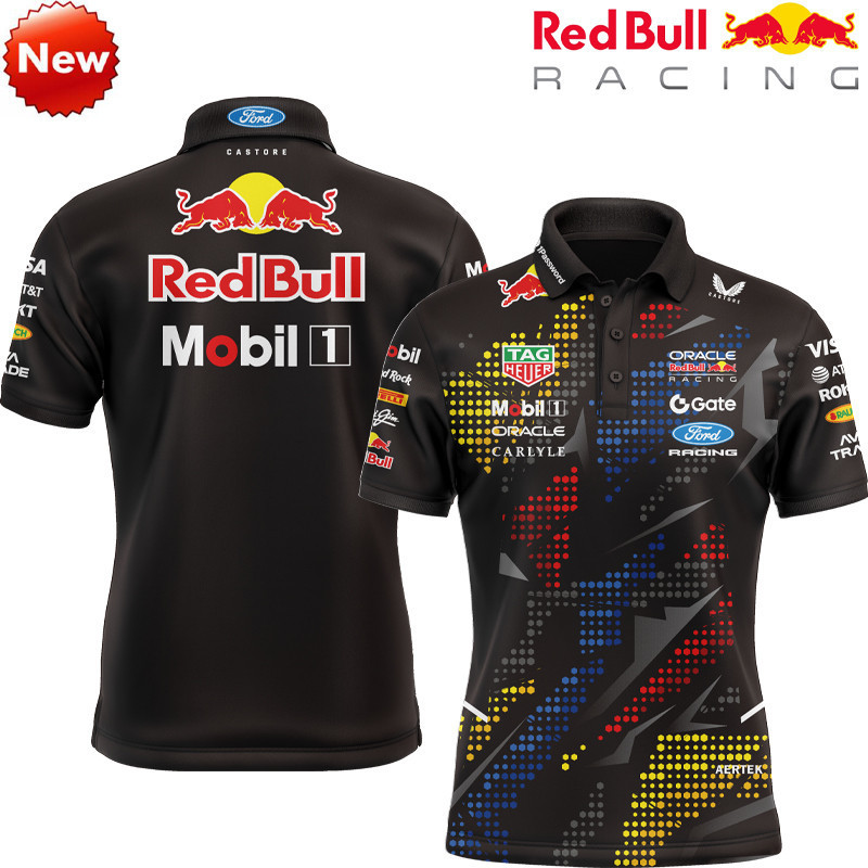 F1 Red Bull 2026 Season Áo Polo Nam Nữ, Phong Cách Mới, Phù Hợp Cho Người Yêu Tốc Độ