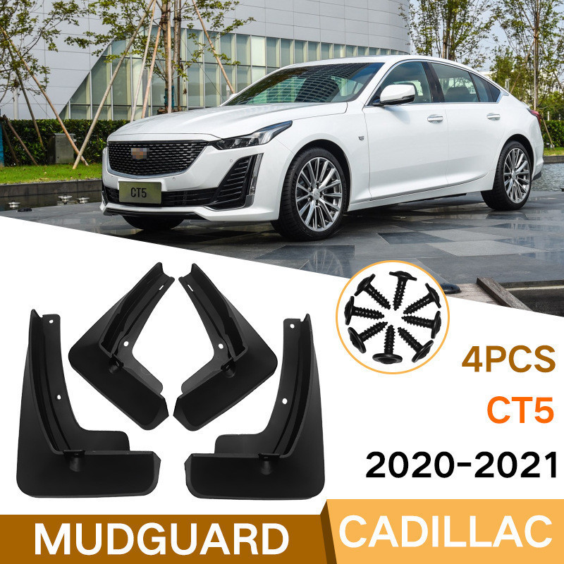 Thích hợp cho Cadillac CT5 2020-2021 Sửa đổi da chắn bùn ô tô