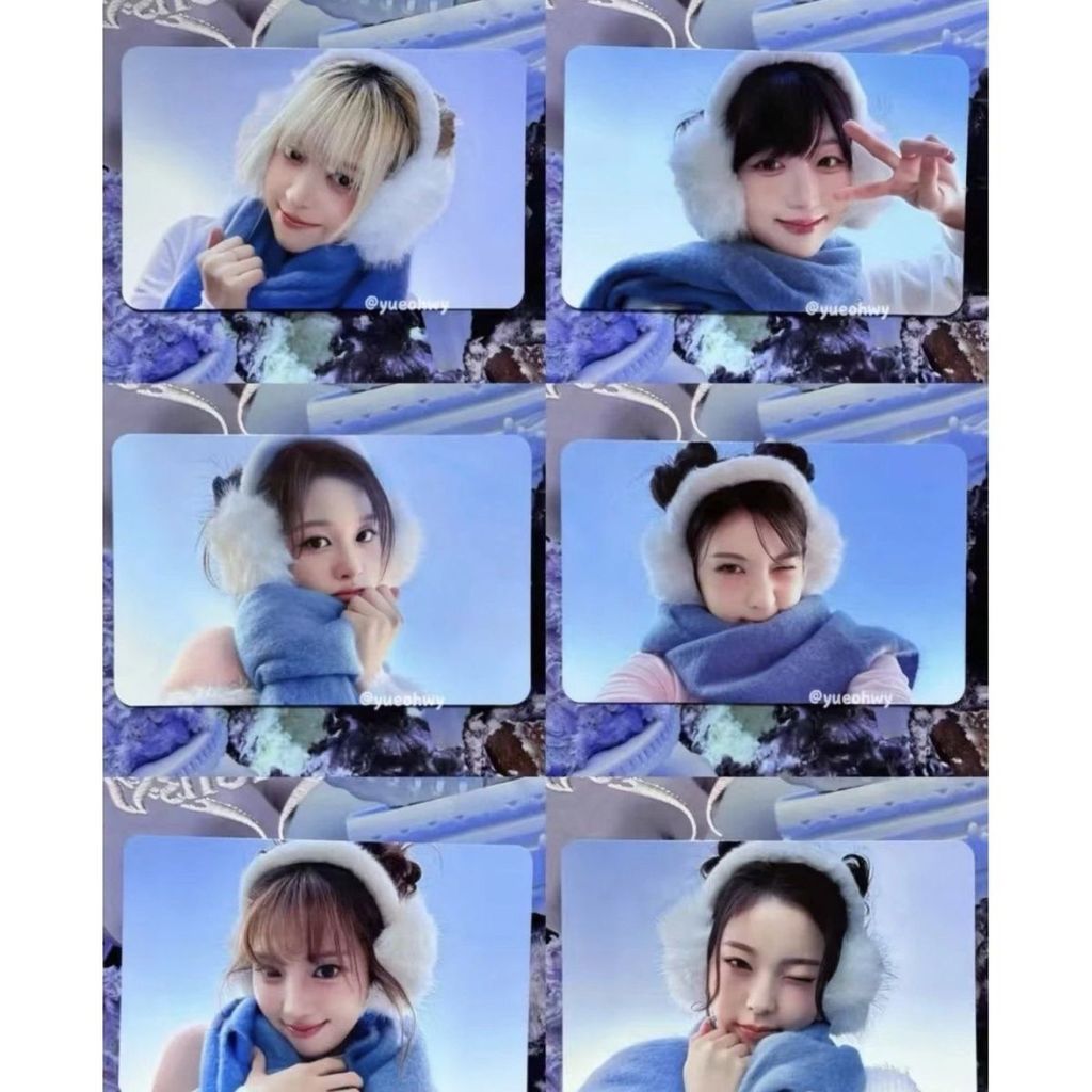 NMIXX nmixx ấm áp huhu thẻ đặc biệt Lily Ngô Hải Viện Tuyết Doãn Bae Bae tỷ lệ thực