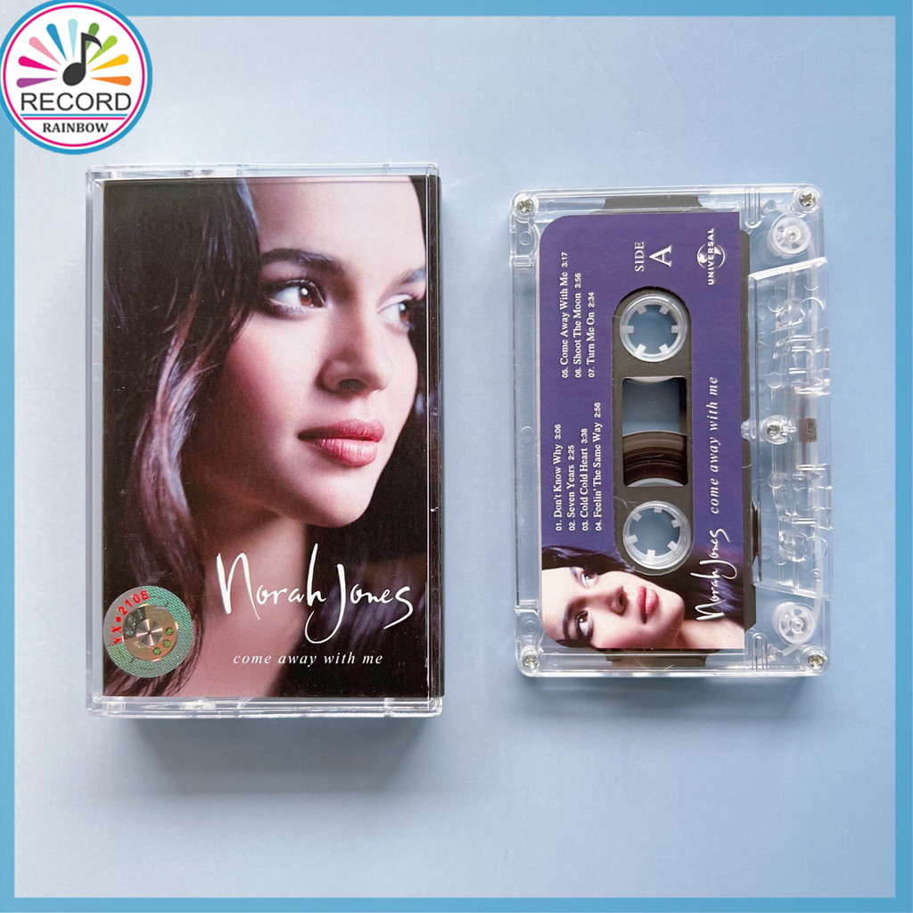 Băng Cassette Norah Jones Come Away With Me hoàn toàn mới [Đã niêm phong] Bản gốc