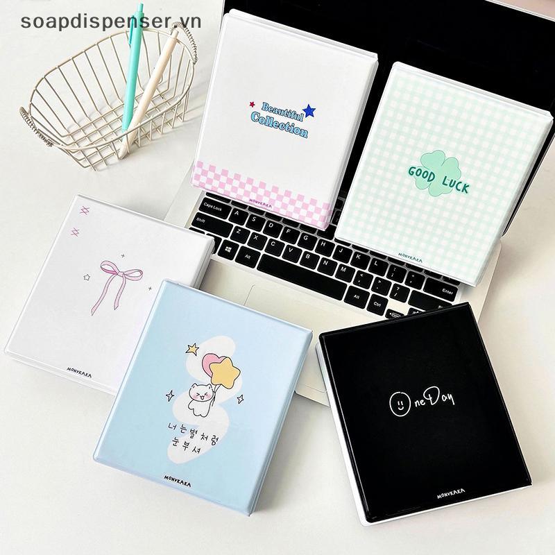 Xà Phòng Hoạt Hình Photo Booth Khung Photo Booth Album Cho 40 Chiếc 2x6 Inch Dải Ảnh Đánh Dấu Trang 