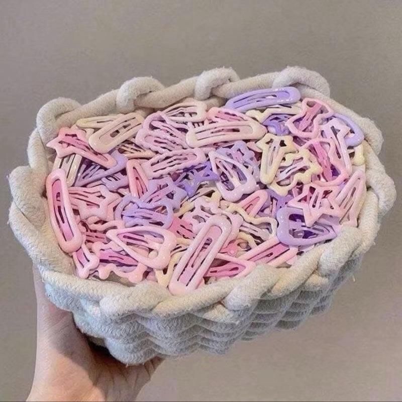 Sét 32 kẹp tóc cho bé nhiều màu xinh sẵn , cặp tóc màu patel siêu xinh cho bé gái