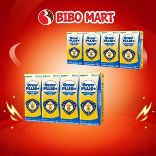 Sữa Pha Sẵn GrowPLUS+ Vàng Sữa Non Cho Bé Hỗ Trợ Tăng Chiều Cao Lốc 4 110ml 180ml - Bibomart
