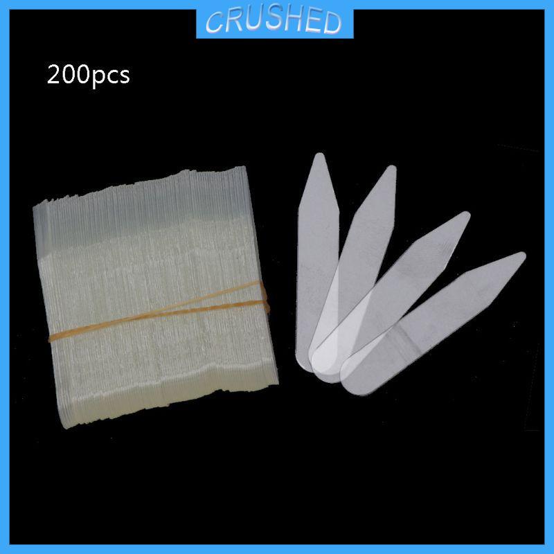 Crush Chèn Matte Clear Áo Sơ Mi Cổ Trong Suốt Chèn Áo Sơ Mi Nam Cổ