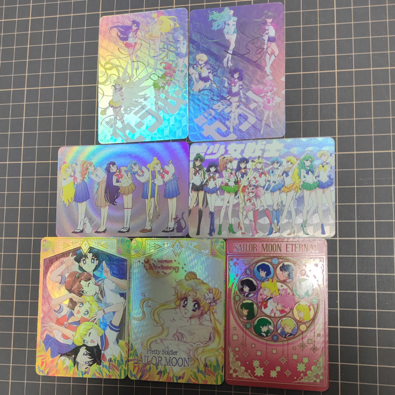 Thủy Thủ Mặt Trăng Thủy Thủ Mặt Trăng Thủy Thủ Mặt Trăng Rời Bộ Sưu Tập Thẻ Nước Băng Trăng