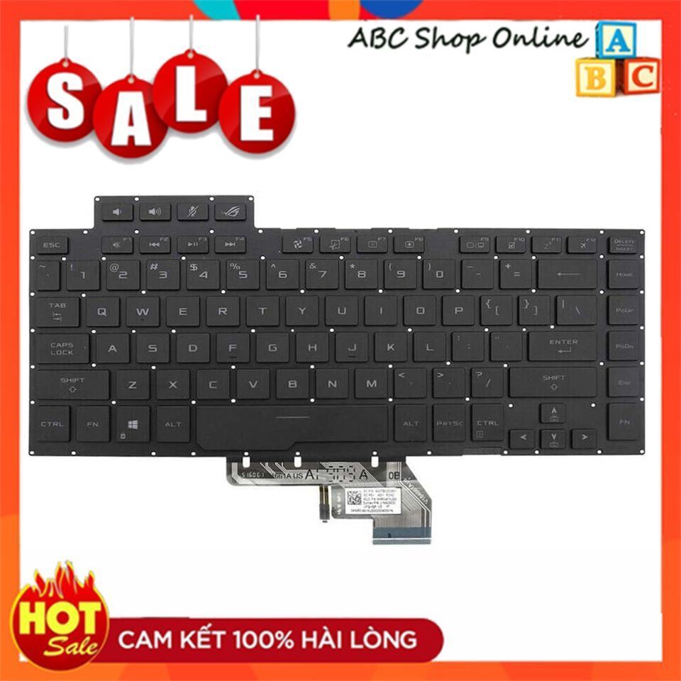 Bàn Phím Keyboard Laptop Asus ROG GX502 GA502 GM502 GU502G GA502G GA502 GA502 GX502 GU502