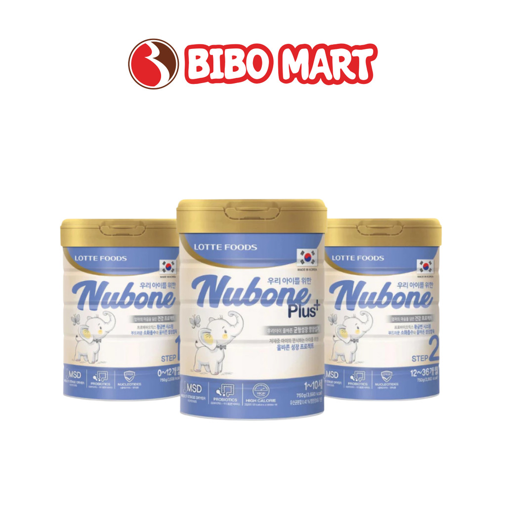 Sữa Công Thức Nubone 1 2 750g Hỗ Trợ Tiêu Hóa Phát Triển Trí Não Cho Bé Từ 1-10 tuổi Bibo Mart
