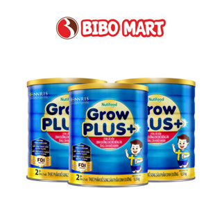 Sữa GrowPLUS+ Xanh Hỗ Trợ Trẻ Biếng Ăn Tăng Cân Phát Triển Chiều Cao Lon 900g 1.5kg Từ 2 Tuổi - Bibo Mart