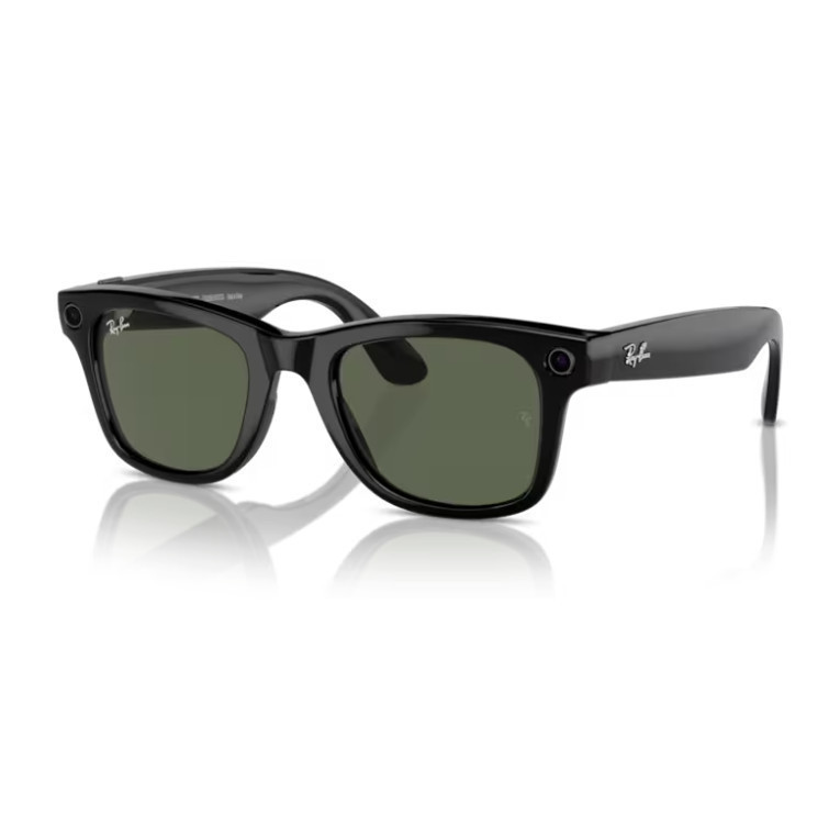 Kính Râm Ray-Ban Model 0RW4006 - Phân Cực Wayfarer Màu Đen, Size Trung Bình