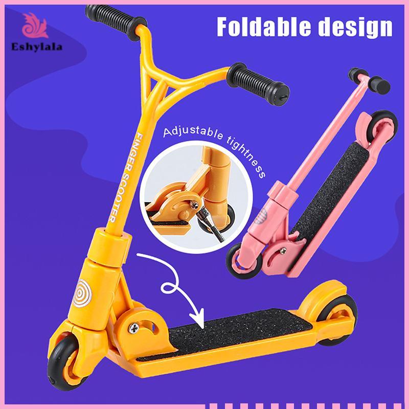 Eshylala Kids Ki Scooter Finger BMX Có Thể Gập Lại T-type Finger Scooter Đầu ngón tay Movemet [MỚI]