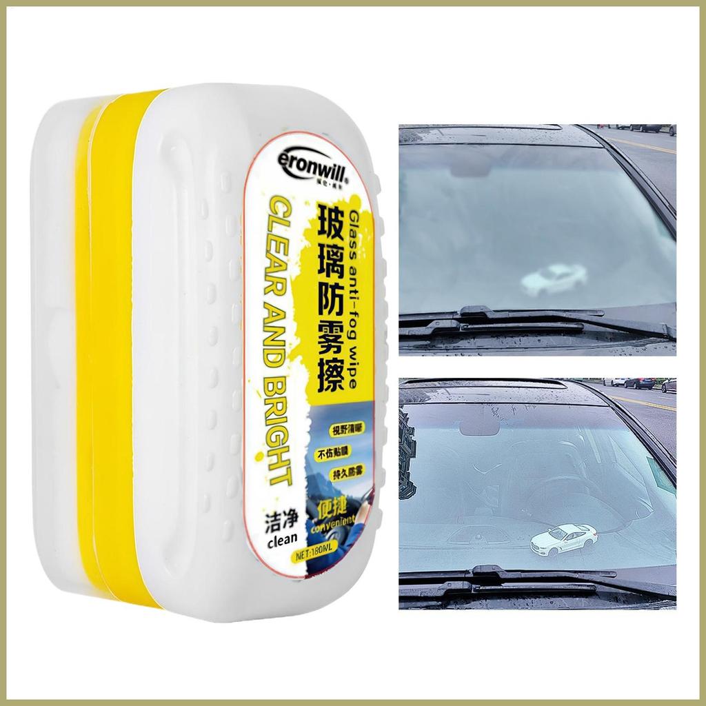 Bàn chải làm sạch màng dầu cho cửa sổ ô tô Bàn chải chống sương mù 180ml Máy làm sạch màng dầu thủy 