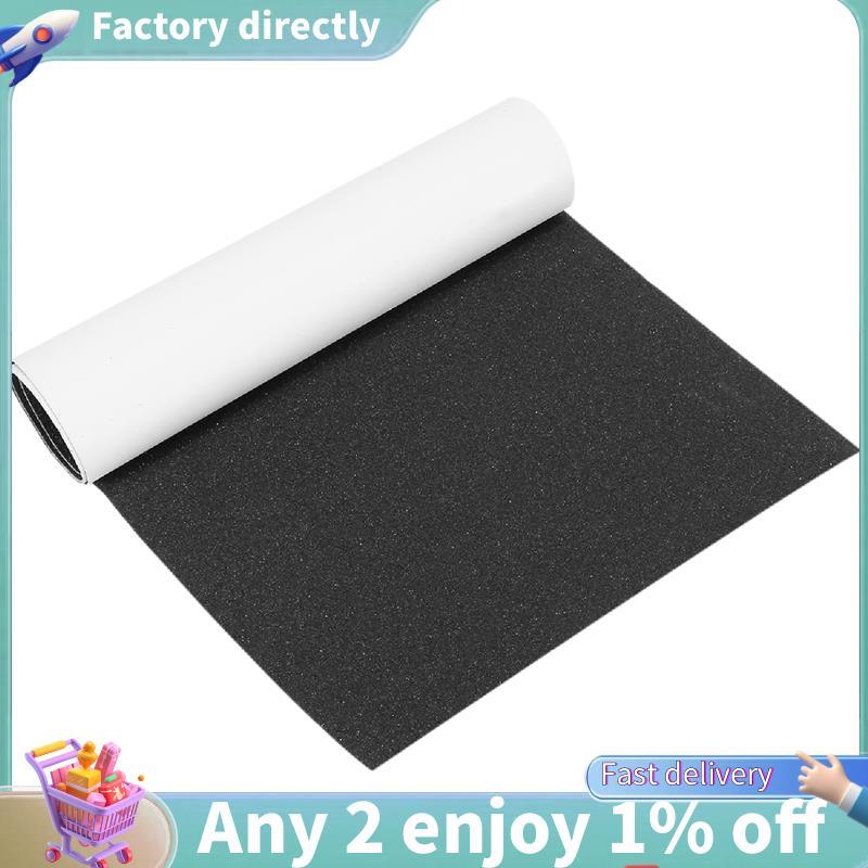 LU-Waterproof Skateboard Grip Tape Đục lỗ Grip Tape Skate Scooter 84x23cm