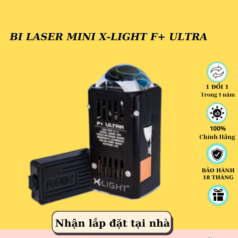 NEW 2026  BI led 1.8 inch LASER MINI X-LIGHT F+ ULTRA