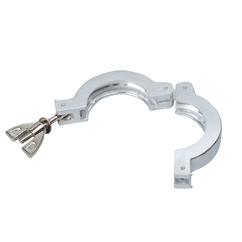  Vacuum Aluminum Clamp SS304Stainless Steel Quick Mount KF16Hoop25Connector40Chuck50Snap Fastener63Pipe Clamp NW